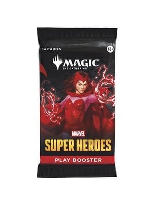 Wizards of The Coast Magic MTG TCG Marvel Super Heroes Play Booster