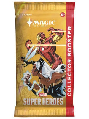 Wizards of The Coast Magic MTG TCG Marvel Super Heroes Collector Booster