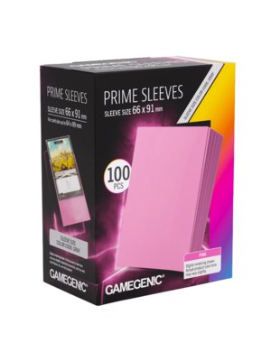 Gamegenic GameGenic Prime Sleeves 66x91mm TCG 100pcs Pink