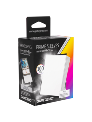 Gamegenic GameGenic Prime Sleeves 66x91mm TCG 100pcs White