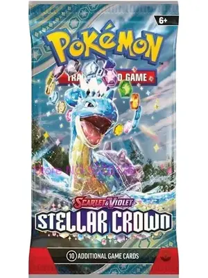 The Pokemon Company Pokemon TCG Scarlet & Violet Stellar Crown Booster