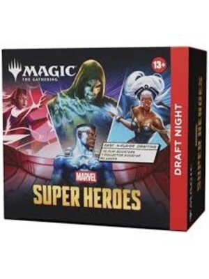 Wizards of The Coast Magic MTG TCG Marvel Super Heroes Draft Night