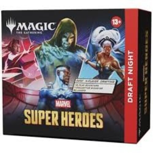 Wizards of The Coast Magic MTG TCG Marvel Super Heroes Draft Night