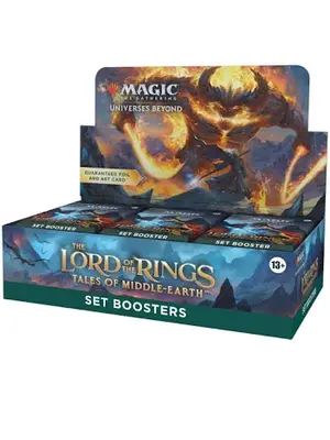 Wizards of The Coast Magic MTG TCG Lord of The Rings Tales of Middle-Earth Set Booster