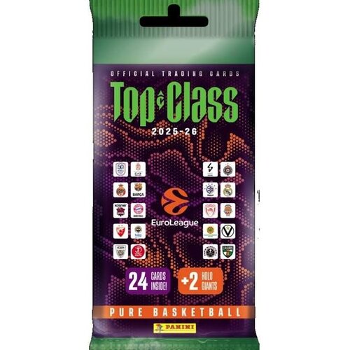 Panini Pure Basketball Euro League Top Class 2025/2026 Fat Pack