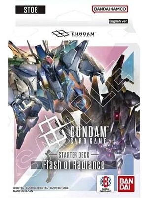 Bandai Gundam TCG Starter Deck Flash of Radiance ST08