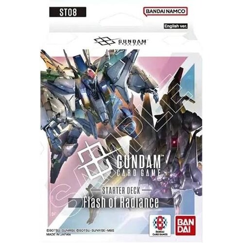 Bandai Gundam TCG Starter Deck Flash of Radiance ST08