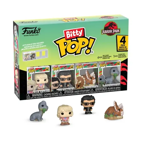Funko Funko Bitty POP! Jurassic Park 4-Pack Triceratops