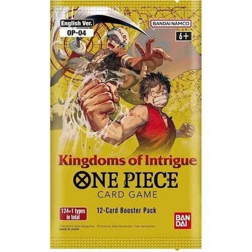 Bandai One Piece OP-04 TCG Kingdoms of Intrigue Booster