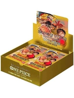 Bandai One Piece OP-04 TCG kingdoms of Intrigue Booster Box