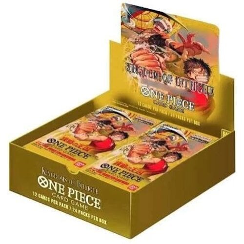 Bandai One Piece OP-04 TCG kingdoms of Intrigue Booster Box