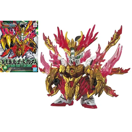 Bandai Gundam SD Sangoku Yan Huang Zhang Fei God Gundam Model Kit