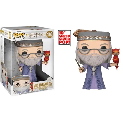 Funko Funko POP! Harry Potter 10inch 110 Dumbledore With Fawkes