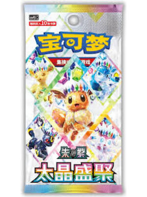 The Pokemon Company Pokemon TCG Terastal Gathering Booster China Import