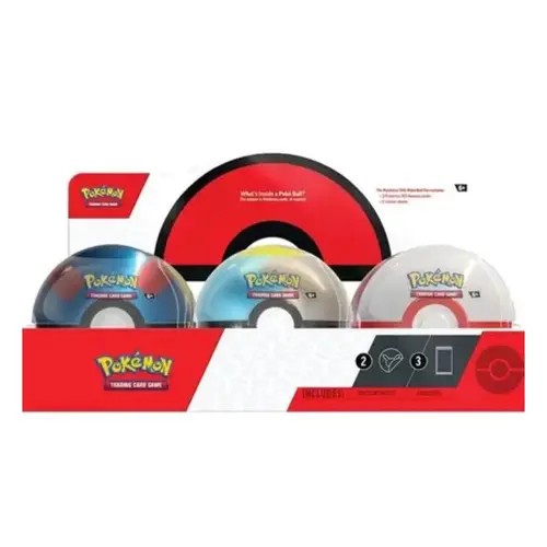 The Pokemon Company Pokemon TCG Pokeball Tin (Journey Together, Mega Evolution,Obsidian Flames