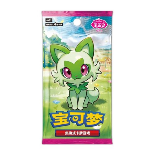 The Pokemon Company Pokemon TCG CBB1C Gem Pack 1 Booster