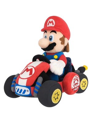 Sanei Super Mario Kart World Mario Plush 27cm