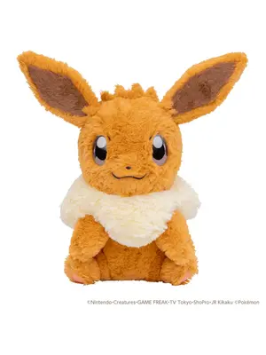 Takara Tomy Arts Pokemon At Home EIEVUI Eevee Interactive Plush Japan Import 33x23x20cm