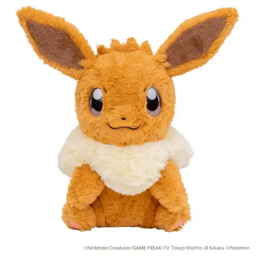 Takara Tomy Arts Pokemon At Home EIEVUI Eevee Interactive Plush Japan Import 33x23x20cm
