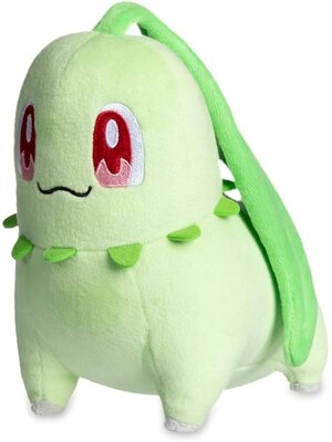 Banpresto Pokemon Chikorita Plush 15x11x6cm Japan Import