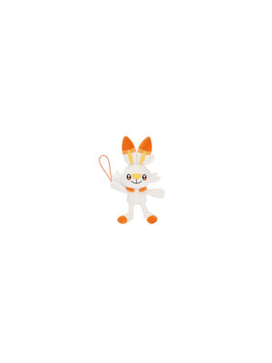 Banpresto Pokemon Guraburarin Scorbunny Plush 23x15x4cm Japan Import