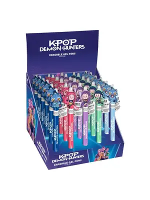 Pyramid K-POP Demon Hunters Head Topper Erasable Gel Pen