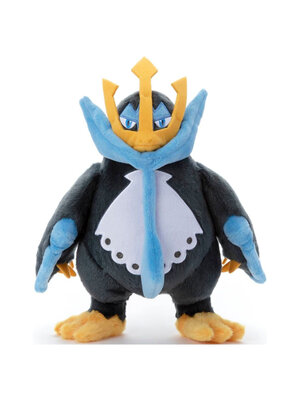 Takara Tomy Arts Pokemon I Choose You! Empoleon Plush 26x19x8cm Japan Import