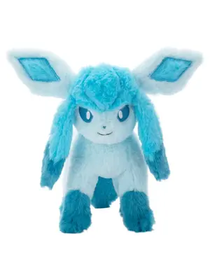 Takara Tomy Arts Pokemon Kutakutatatta Glaceon Plush 19x16x8cm Japan Import