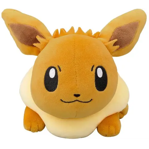 Ensky Pokemon Mofu Mofu Arm Pillow Eevee Plush 25x11x10cm Japan Import