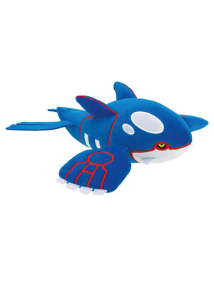 Banpresto Pokemon Mofugutto Kyogre Plush 37x34x11cm Japan Import