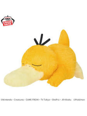Banpresto Pokemon Mofugutto Psyduck Fluffy Plush 40x22x22cm Japan Import