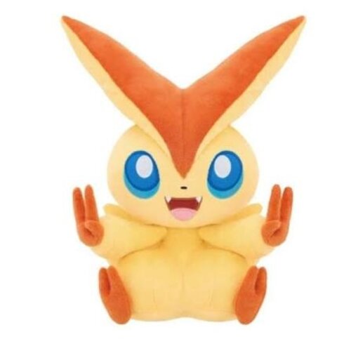 Banpresto Pokemon Mofugutto Victini Plush 30x25x15cm Japan Import