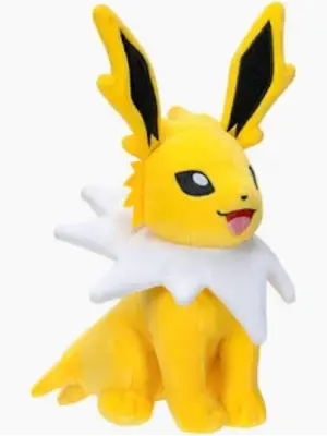 Banpresto Pokemon Plush Jolteon 17x15x8cm Japan Import