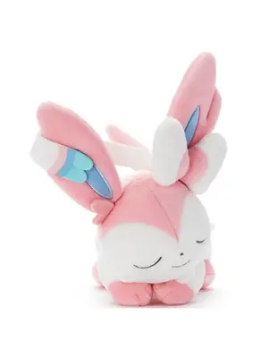 Takara Tomy Arts Pokemon Suyasuya Friends Sylveon Plush 21x16x9cm Japan Import