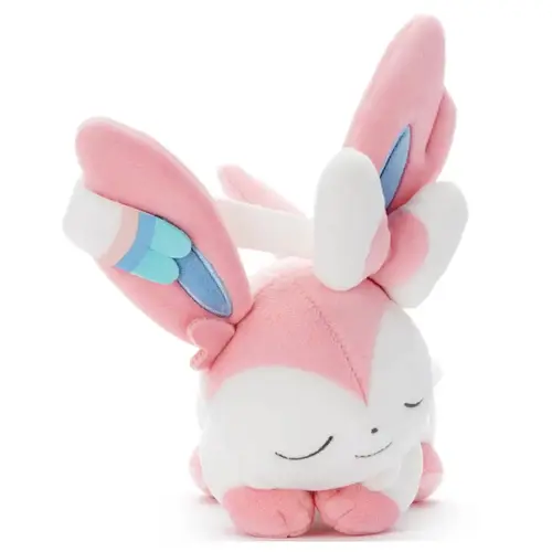 Takara Tomy Arts Pokemon Suyasuya Friends Sylveon Plush 21x16x9cm Japan Import
