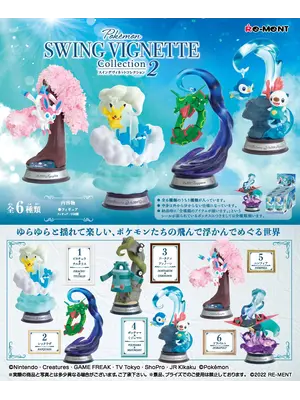 Re-Ment Pokemon Swing Vignette Collection 2 Mystery Blind Box