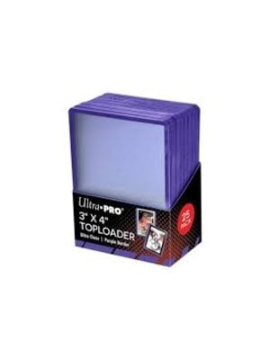 Ultra Pro Toploaders 3"x4" Purple Border (25) TCG Ultra Pro