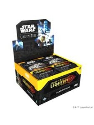 Fantasy Flight Games Star Wars Unlimited TCG Jump To Lightspeed Booster Box (24 Packs)