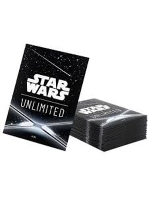 Fantasy Flight Games Star Wars Unlimited Art 60 Card Sleeves Black