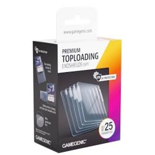 Gamegenic Premium Toploading Exoshields 35PT UV Protection 25pcs Gamegenic