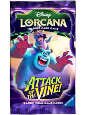 Ravensburger Disney Lorcana TCG Attack of The Vine! Booster