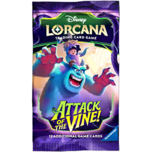 Ravensburger Disney Lorcana TCG Attack of The Vine! Booster