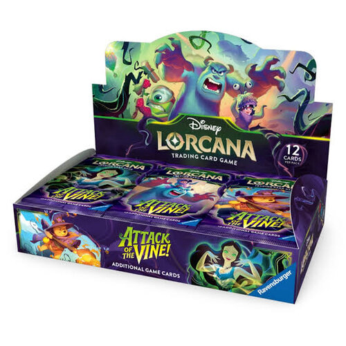 Ravensburger Disney Lorcana TCG Chapter 13 Attack of The Vine Booster Box