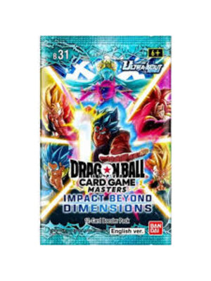 Bandai Dragon Ball B31 TCG Booster Impact Beyond Dimensions