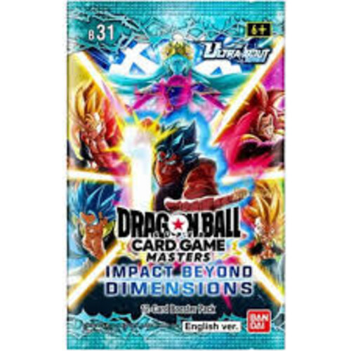Bandai Dragon Ball B31 TCG Booster Impact Beyond Dimensions