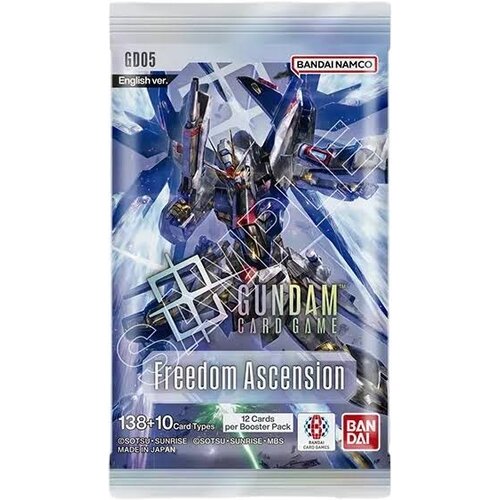 Bandai Gundam TCG GD05 Freedom Ascension Booster
