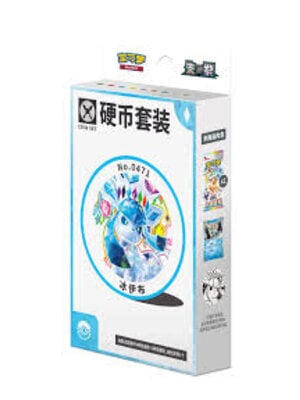 The Pokemon Company Pokemon TCG Terastal Gathering Vaporeon Coin Mystery Box