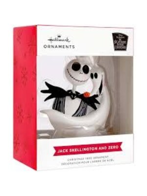 Hallmark Hallmark Ornament Nightmare Before Christmas Jack & Zero
