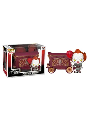 Funko Funko POP! ! Pennywise IT Town 49 Welcome to Derry Pennywise & Wagon
