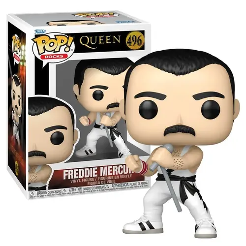 Funko Funko POP! Queen 496 Freddy Mercury White Singlet